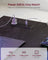 Corner Desk - L-Shaped with Drawers and Power Outlets - Ebony Black - 140 x 80 x 90 cm