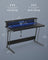 Gaming Desk - MDF - Black - LED Lighting and Built-In Power Outlets