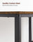 Computer Desk - Wood - Rustic Brown - With Shelves for Versatile Use
