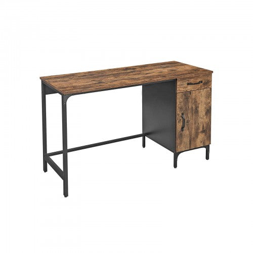 Computer Desk – With Drawers – Steel Frame