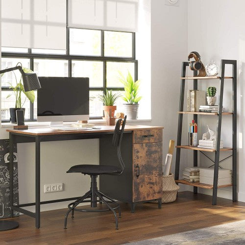 Computer Desk – With Drawers – Steel Frame