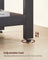 L-Shaped Writing Desk - Wood - Rustic Brown - Space-Saving with Shelf