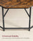 L-Shaped Corner Desk - Wood - Greige and Black