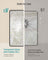 Wall Mounted Rectangular Mirror - Aluminium - Ink Black - Safety Film with Two Mounting Options
