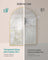 Arched Wall Mirror - Aluminium - Ink Black - Safety Film