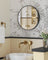 Round Wall Mirror - 50 cm - Metal - Easy to Install