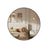 Round Wall Mirror - 76 cm - Metal - Easy to Install