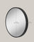 Round Wall Mirror - 40.7 cm - Metal - Easy to Install