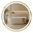Hollywood Mirror - With Dimmable LED Lights - Matte White