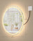 Hollywood Mirror - With Dimmable LED Lights - Matte White