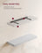 Floating Wall Shelf - Engineered Wood - Maple White - Versatile Display for Décor and Picture Frames
