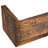 2-Tier Countertop Storage Shelf - Wood - Rustic Brown - Versatile for Home and Office Use