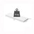Wall Mounted Bookshelf - MDF - Rustic Brown - 60 cm Floating Shelf for Display and Storage