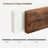 Floating Wall Shelf - MDF - White - 80 cm Wooden Display Storage