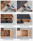 Floating Wall Shelf - MDF - White - 80 cm Wooden Display Storage