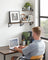 Floating Display Shelf Set - Wood - Rustic Brown - Wall Mounted