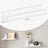 Floating Wall Shelves - Wood - White - Set of 3