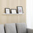 Floating Shelf - MDF - White - Long Design for Picture Frames and Books