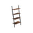 Ladder Shelf - 4-Tier Industrial Design - Iron - Dark Brown