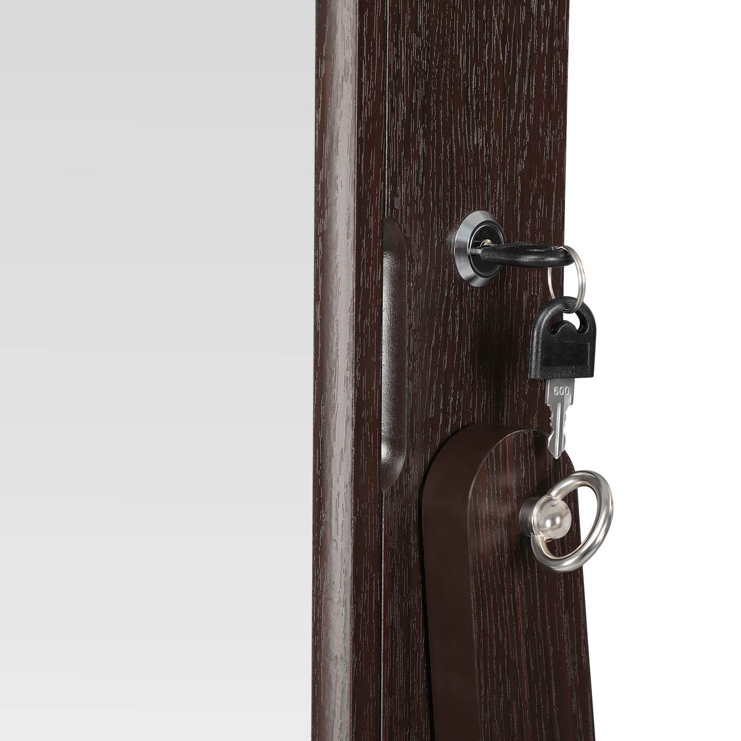 Jewelry Armoire - Wood - Brown
