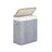 Laundry Hamper - Fabric - Distressed Grey - Foldable with Removable Liner and Handles
