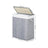 Laundry Hamper - Fabric - Distressed Grey - Foldable with Removable Liner and Handles