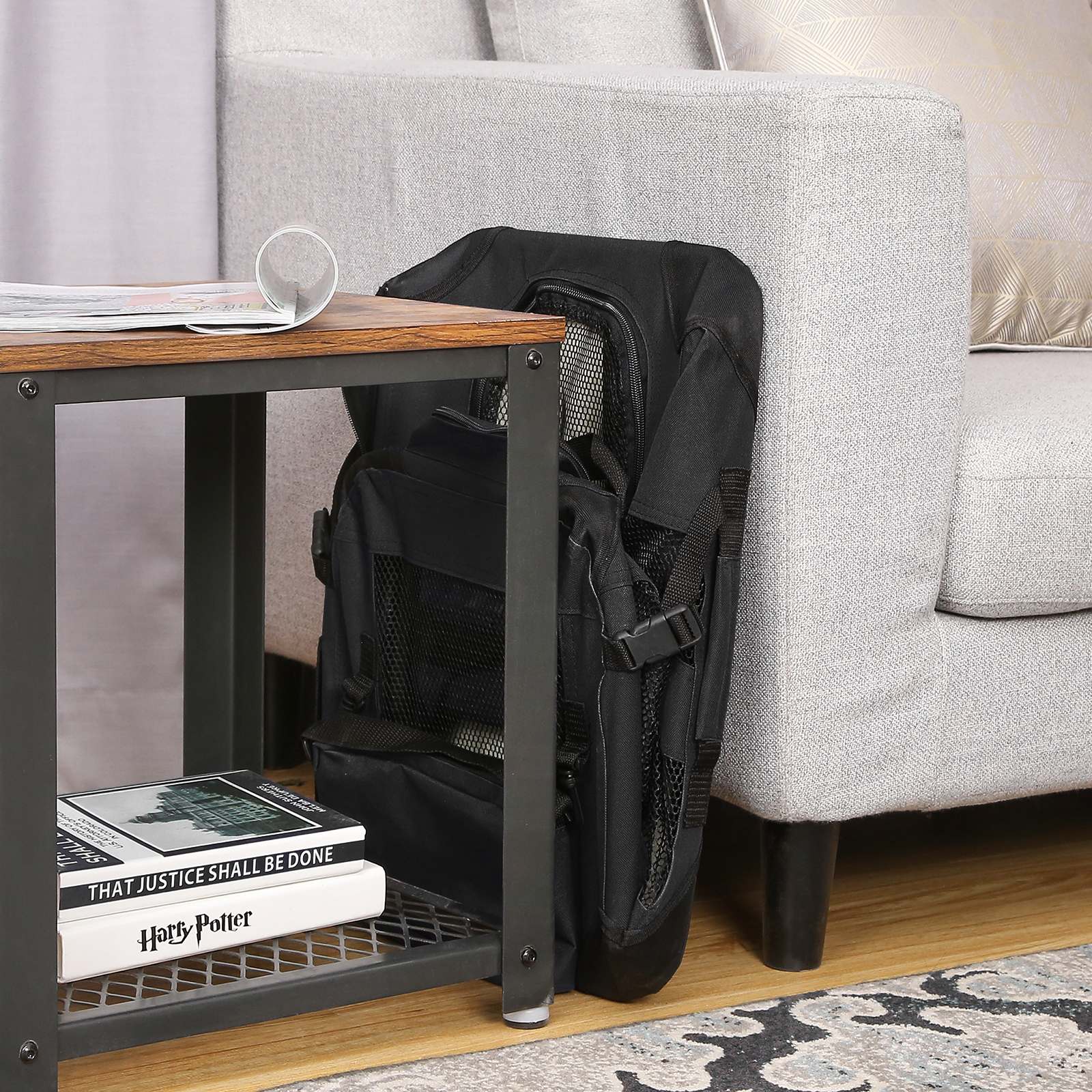 Dog Carrier - Fabric - Black - Lightweight and Folding