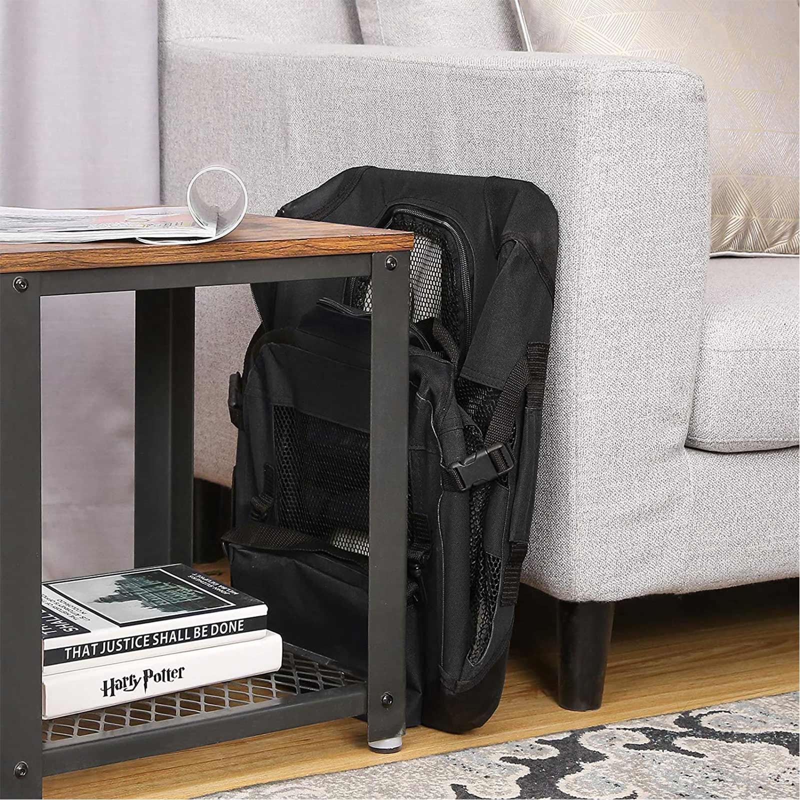 Pet Carrier - Fabric - Black - Lightweight and Folding Design