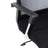 Mesh Office Chair - Fabric - Black - Adjustable Height with Lumbar Support and Tilt Mechanism
