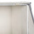 Stackable Storage Bins - Metal Frame - Grey - Magnetic Closure