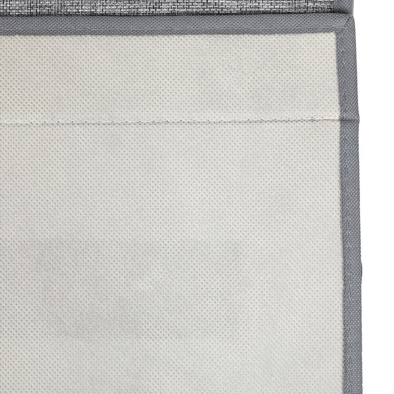 Stackable Storage Bins - Metal Frame - Grey - Magnetic Closure