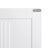 Bathroom Floor Cabinet - Wood - Matte White - 2-Door with Adjustable Shelves