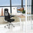 High Back Office Chair - Mesh - Black - Swivel Design with Flip-Up Armrests