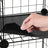 Cubes Storage Organiser - Metal Wire Mesh - Black - Interlocking Design with Large Capacity