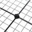 Cubes Storage Organiser - Metal Wire Mesh - Black - Interlocking Design with Large Capacity