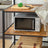 Kitchen Baker's Rack - Metal - Rustic Brown - Multi-Functional with Storage Shelves and Hooks