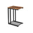Mesh Shelf Side Table - Metal - Rustic Brown