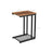 Mesh Shelf Side Table - Metal - Rustic Brown