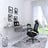 Ergonomic Office Chair - Mesh - Black - Adjustable Seat and Backrest with Headrest and Lumbar Support