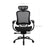 Ergonomic Office Chair - Mesh - Black - Adjustable Seat and Backrest with Headrest and Lumbar Support