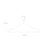 Metal Coat Hanger Set - 20 Pack - Metal with PVC Coating - White - Non-Slip with Notches