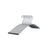 Heavy Duty Metal Coat Hangers - Metal - Grey - 360° Swivel Hook