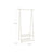 Metal Coat Rack - Metal - Black - 2-Tier Entryway Organizer with Shoe and Hat Stand