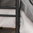 Double Bed Frame - Metal - Black - Fits 140 x 190 cm Mattress