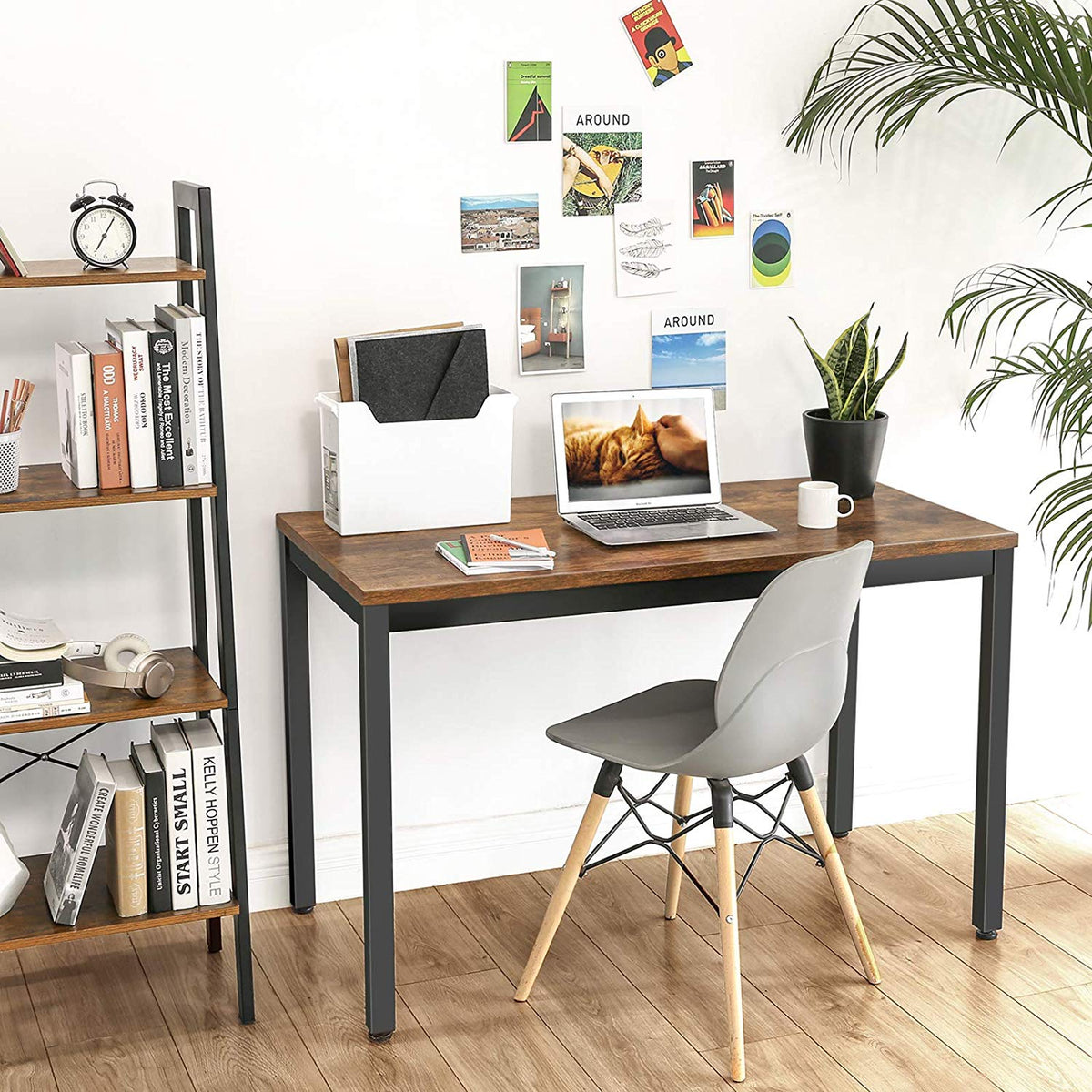 Computer Desk – Adjustable Feet – Steel Frame