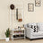 Metal Hallway Rack - Metal - Cream - Multifunctional Coat and Shoe Organizer