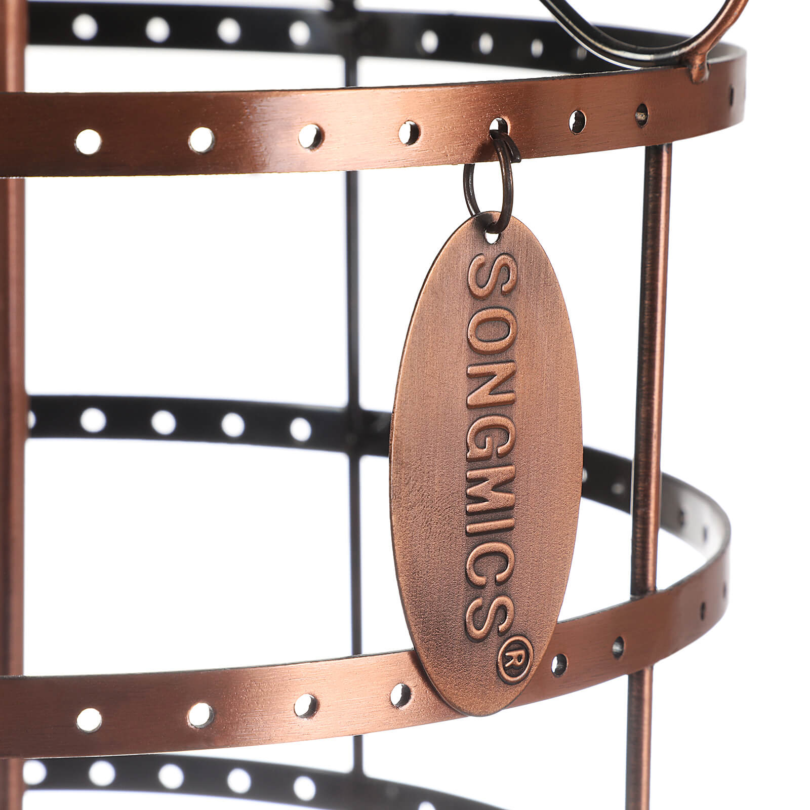 Metal Jewellery Holder - Copper - Earring
