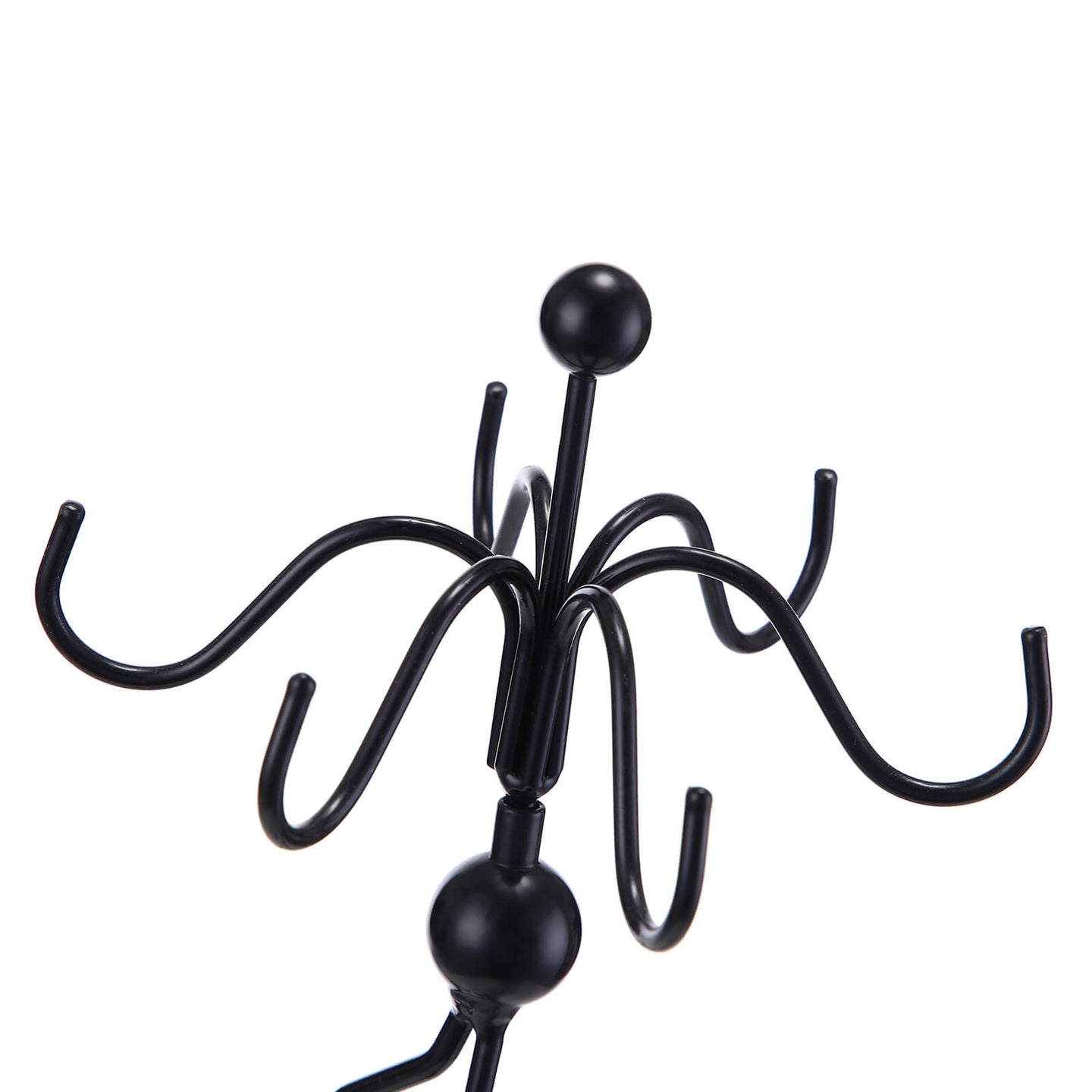 Jewellery Organiser - Metal - White - Multi-Level Necklaces Holder