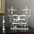 Jewellery Organiser - Metal - White - Multi-Level Necklaces Holder