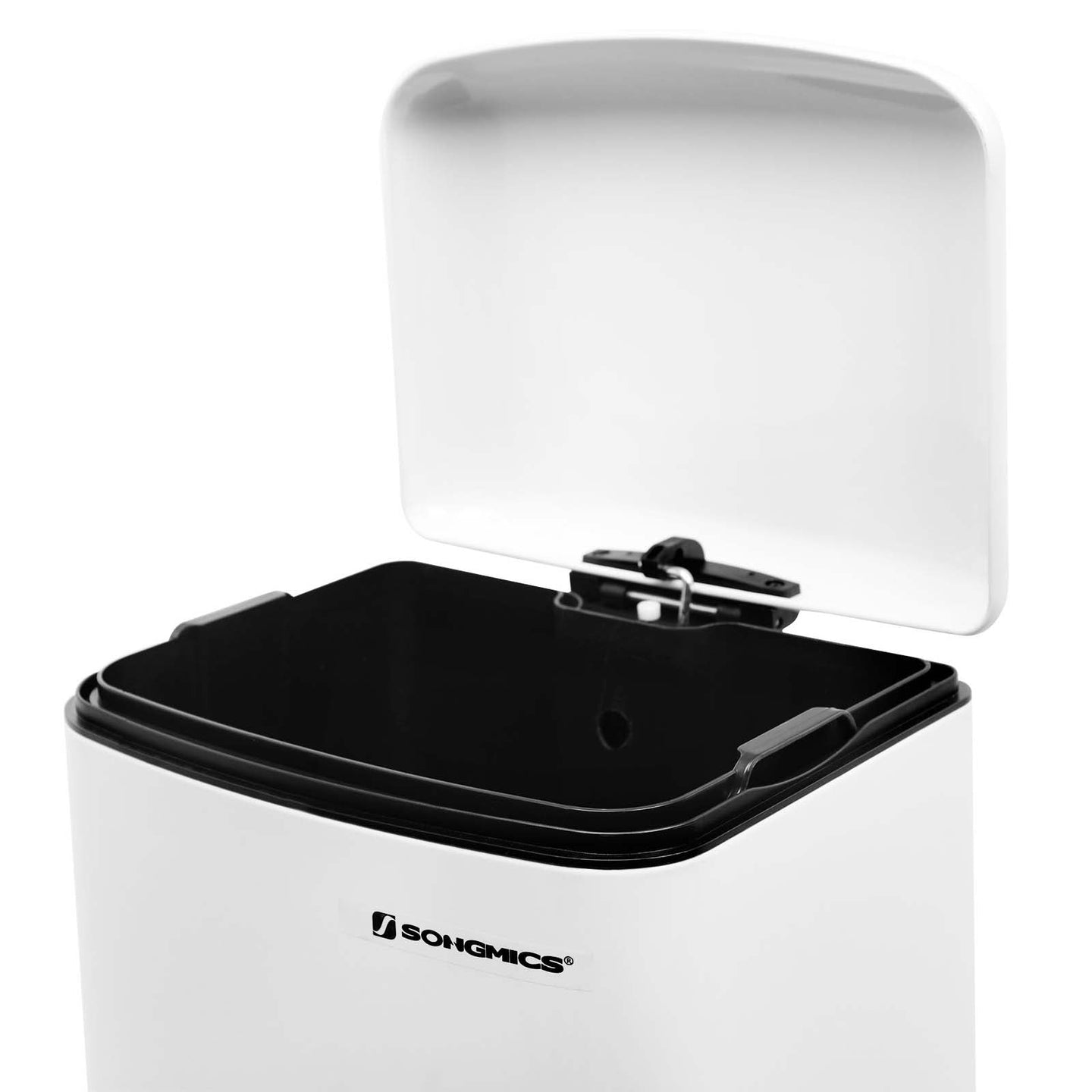 Pedal Bin - Stainless Steel - Silver - 30L Capacity with Soft Close Lid and Non-slip Base